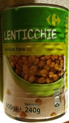 Lenticchie front packaging