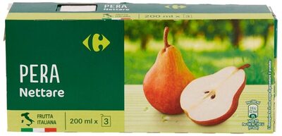 Pera nettare front packaging