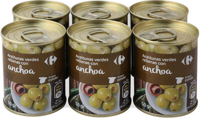 Aceituna rellena d anchoa