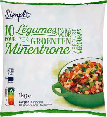 10 Légumes POUR Minestrone