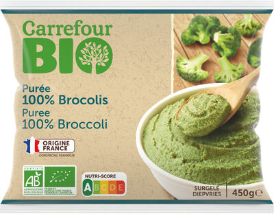 Purée 100% brocolis