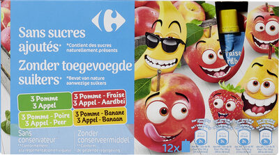 FRUIT &Cie POMME FRAISE