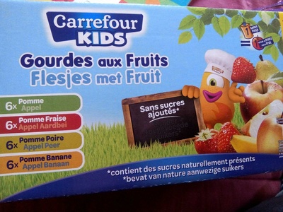 Gourdes aux fruits Pomme