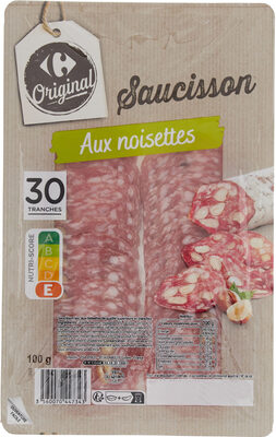 Saucsisson aux noisettes