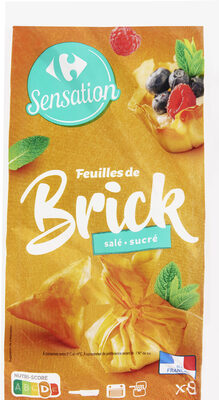 Feuilles de Brick Salé Sucré