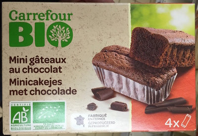 Mini gâteaux au chocolat