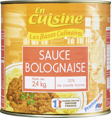 Sauce Bolognaise front packaging