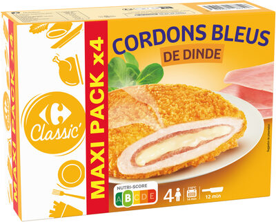 Cordons bleus de dinde