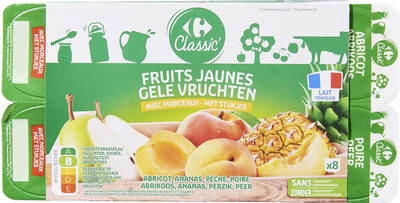 Abricot Ananas Pêche Poire