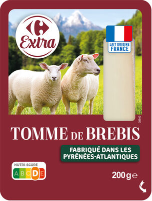 Tomme de Brebis front packaging