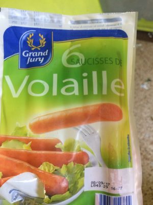 6 Saucisses de volaille