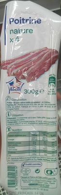 Poitrine Nature (x 4)