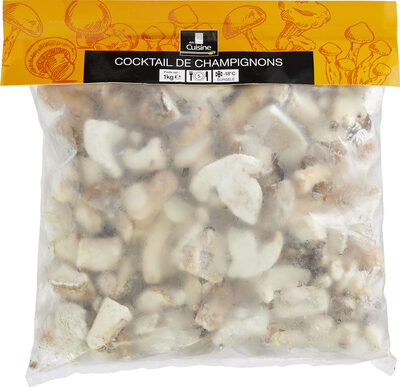 Melange de champignons cultivés surgelés