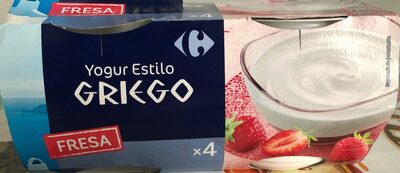 Yogur Griego Bicapa Fresa