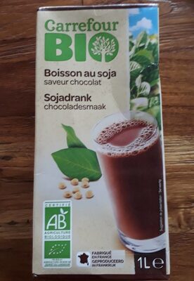 Boisson au soja saveur chocolat