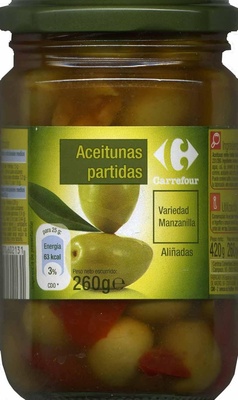 Aceitunas aliñadas