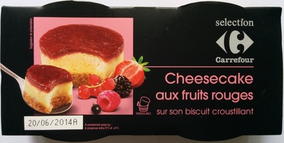 Cheesecake aux fruits rouges