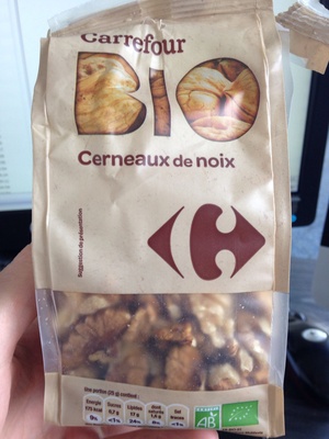 Cerneaux de noix BIO front packaging