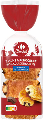 8 pains au chocolat front packaging