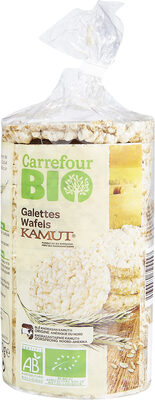 Galettes wafels kamut front packaging