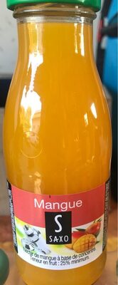 Jus de mangue front packaging