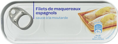 Filets de maquereaux espagnols à la moutarde