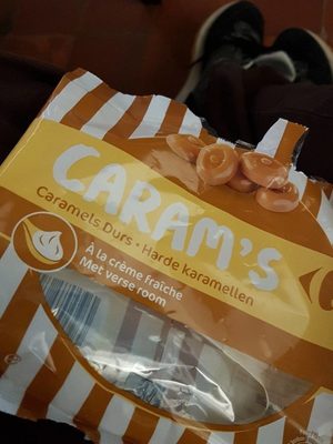Caramel dur a la crème fraiche de normandie front packaging