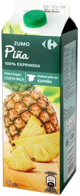 100% pur jus jus d'ananas