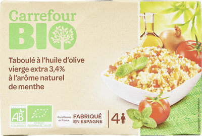 Taboulé aux tomates fraîches.