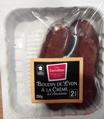 Boudin noir à l'ancienne A LA CREME