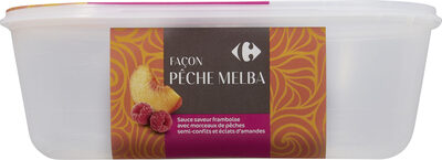 Façon Pêche melba front packaging