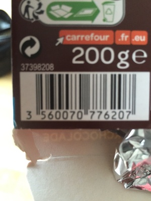 Lait noisettes entieres front packaging