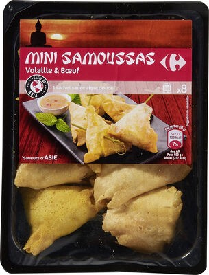 Mini samoussas boeuf volaille