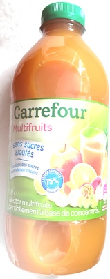 Sans sucres ajoutés* Multifruits