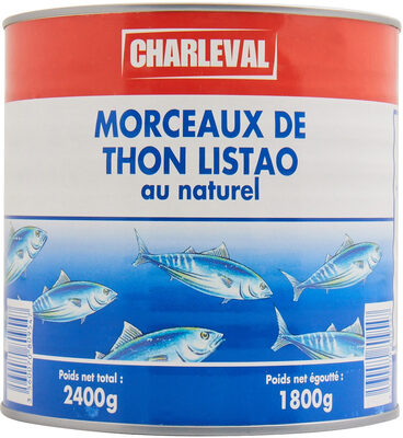 MORCEAUX DE THON LISTAO au naturel