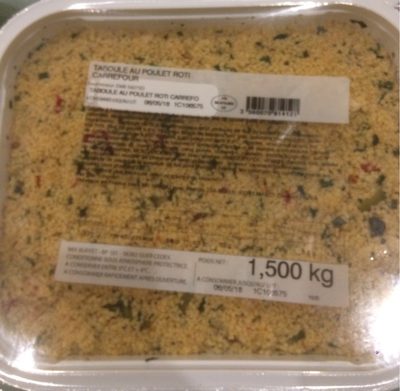 Taboulé au poulet roti