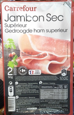 Jambon sec 7 mois d'âge