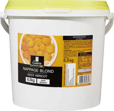 Nappage blond goût abricot