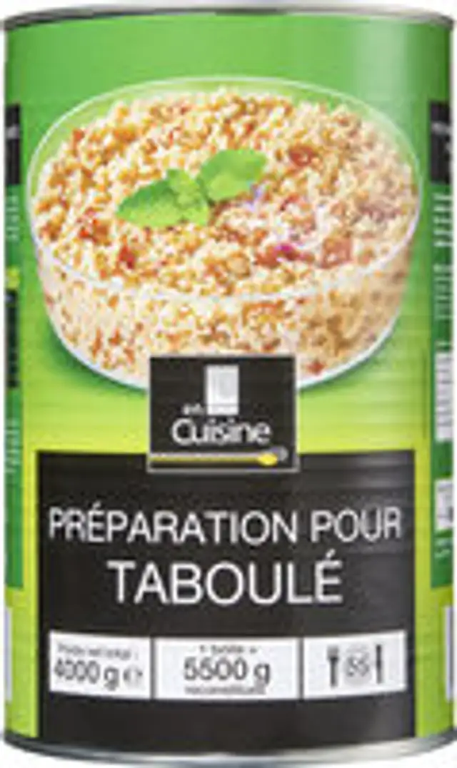 Préparation pour Taboulé
