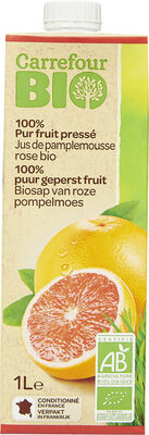 100% pur jus PAMPLEMOUSSE ROSE