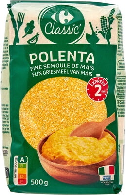 Polenta Fine semoule de maïs