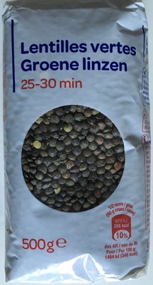 Lentilles vertes