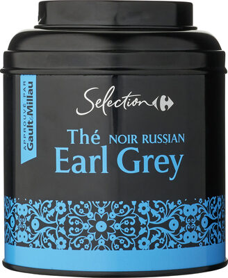 Thé Noir Russian Earl Grey front packaging