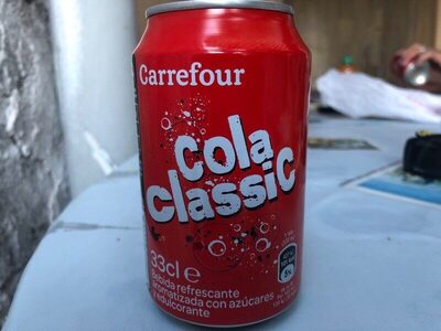 Refresco de cola. Cola classic