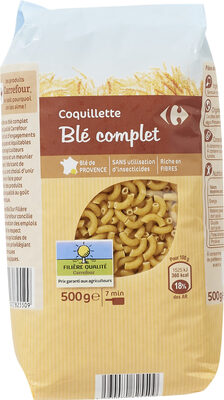 Coquillettes Blé complet