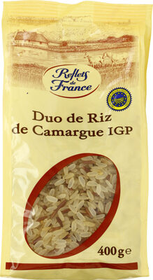 Duo de riz de Camargue IGP front packaging
