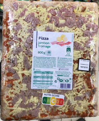 Pizza Jambon Fromage front packaging