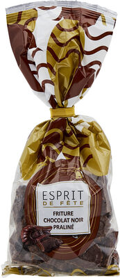 Friture noir praliné