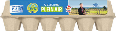12x oeufs frais plein air