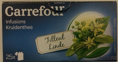 Infusion Tilleul front packaging